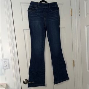 SPANX Dark Blue Flare Jeans